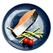 鲜元素 冷冻智利原味三文鱼排 （大西洋鲑） 240g 2-4片 *4件
