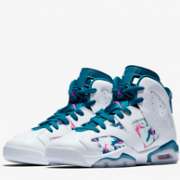 12日9点：Nike 耐克 Air Jordan 6 Retro 复刻大童运动童鞋