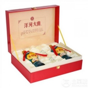 洋河 大曲 新天蓝礼盒 42度 500ml*2瓶 送酒盅
