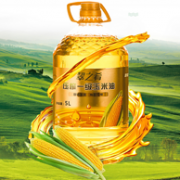 省龙头企业，翠之肴 物理压榨 非转基因 玉米油5L