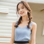 INMAN 茵曼 1891144667 女士针织吊带背心