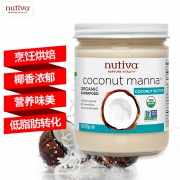 美国原装进口，Nutiva 优缇 有机椰子脂425g*2瓶 ￥157包邮包税