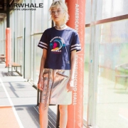19新款，Fairwhale 马克华菲 女士弹力棉印花短袖t恤 多款