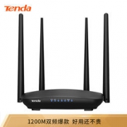 京东PLUS会员：Tenda 腾达 AC5 1200M AC双频 无线路由器 79元