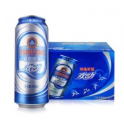 TSINGTAO 青岛啤酒 欢动啤酒 7度 500ml*12听  *3件