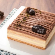 限地区，bestcake 贝思客 朗姆香栗慕斯蛋糕 2.2磅