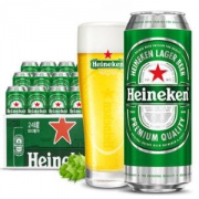 Heineken 喜力  啤酒 500ml*24听 整箱装 *2件