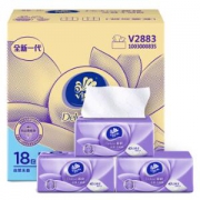 Vinda 维达 立体美抽纸 3层108抽*18包*3件+当妮 柔顺洗衣液 700g*3件