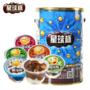甜甜乐 星球杯巧克力浆饼干 1000g桶装