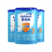 爱他美（Aptamil）  3段幼儿配方奶粉 800克 3盒装