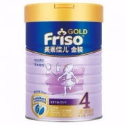 Friso 美素佳儿 原装进口 金装4段儿童成长配方奶粉900g