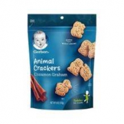 移动端： 嘉宝（Gerber）肉桂全麦动物饼干 170g/袋装 原装进口 12个月以上