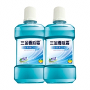 三金漱口水2瓶+1支牙膏1支唇膏