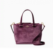 kate spade 凯特丝蓓  女士天鹅绒单肩包