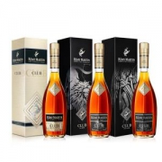 RéMY MARTIN 人头马 干邑白兰地 club  普通版+l狮子座+处女座 350ml*3瓶 组合装