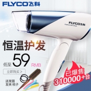 飞科家用不伤发电吹风机 券后￥54