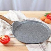 当当优品 麦饭石涂层不粘煎饼锅 28cm