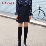 优衣库制造商，Maxwin 马威 女士牛仔半身裙