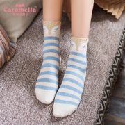 CARAMELLA中筒袜买一送一