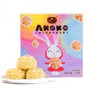 AKOKO 云顶小花 曲奇饼干 4种口味 42g *13件