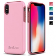 Shieldon 高原系列 iPhoneXS/X手机壳 粉色 *3件 19.97元包邮（需用券）