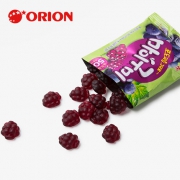 Orion 好丽友 葡萄味QQ糖橡皮糖66g*5包