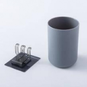 凡尼雅 挂壁式牙刷架口杯套装 牙刷架+白色杯