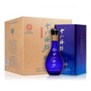 十八酒坊 白酒 蓝钻V6 老白干香型 40度 480ml*4瓶