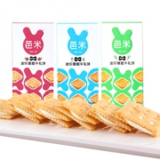 【芭米】手工夹心牛扎饼干96g
