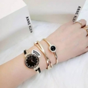 Anne Klein 安妮·克莱因 女士时尚腕表+手链套装惊喜特卖