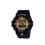 卡西欧（CASIO）  G-Shock GA-710GB-1A 男士双显运动腕