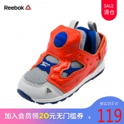 历史低价:Reebok 锐步 VERSA PUMP FURY SYN 小童运动鞋