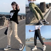 ins束脚直筒裤法式宽松休闲裤 券后￥29