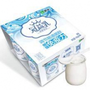 限地区： 蒙牛 冠益乳 原味圆周杯 100g*4杯 *2件
