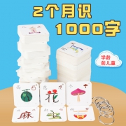 289张 儿童看图识字认知卡片 券后￥26.8