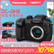 松下（Panasonic） Lumix DC-GH5 M4/3无反相机  券后10548元