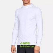 限M码，Under Armour 安德玛 ColdGear® Fitted 男士连帽保暖长袖T恤 Prime会员凑单免费直邮含税