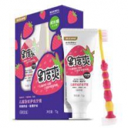 纳诺 神蜂果倍爽3-12岁儿童防蛀护齿牙膏70g（送牙刷）