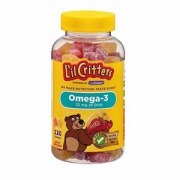 镇店之宝，L'il Critters 丽贵 儿童OMEGA-3鱼油含DHA软糖 220粒