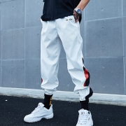 ￥89.8 2019春夏国潮ins束脚裤休闲运动裤男hiphop嘻哈宽松情侣小脚裤子