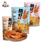 非油炸【拍3份划算】网红健康脆虾