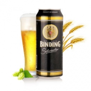 binding 冰顶 黑啤酒 500ml*24听 *2件 118.4元包邮（2件4折，合59.2元/件）