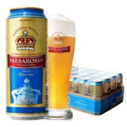 Barbarossa 凯尔特人 小麦白啤酒 500ml*24罐 *2件