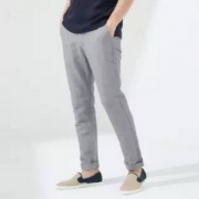优衣库制造商，Maxwin 马威 男式亚麻裤宽松薄款直筒裤 3色