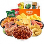 来伊份 坚果零食大礼包 1175g