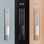 Philips 飞利浦 Alpha 阿尔法 智能指纹锁 曜石黑