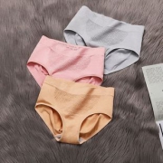 【靓真】日系立体暖宫蜂巢内裤4条
