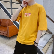 ￥69 ERRAGE t恤男春季纯棉潮流卫衣半袖衣服短袖打底衫体恤内搭上衣男
