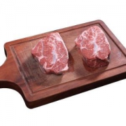 玺宴 手工静腌板腱牛排套餐 6片装 1kg