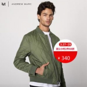 ANDREW MARC 男士棒球领加厚棉服 *3件